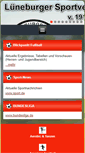 Mobile Screenshot of lueneburger-sv.de